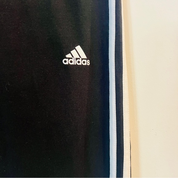 adidas | Women's Sportswear 3-Stripe Tights in Black and White - Picture 5 of 14